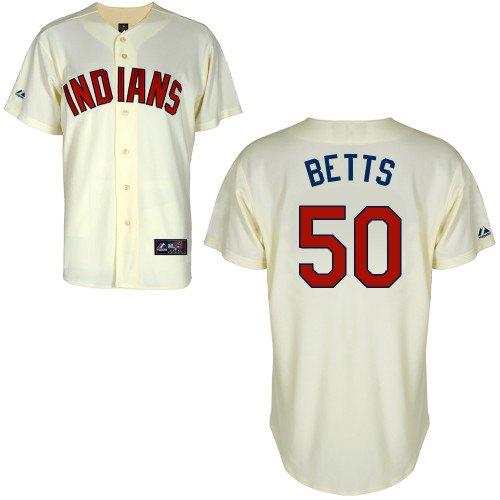Mookie Betts #50 Youth Baseball Jersey-Boston Red Sox Authentic Alternate 2 White Cool Base MLB Jersey